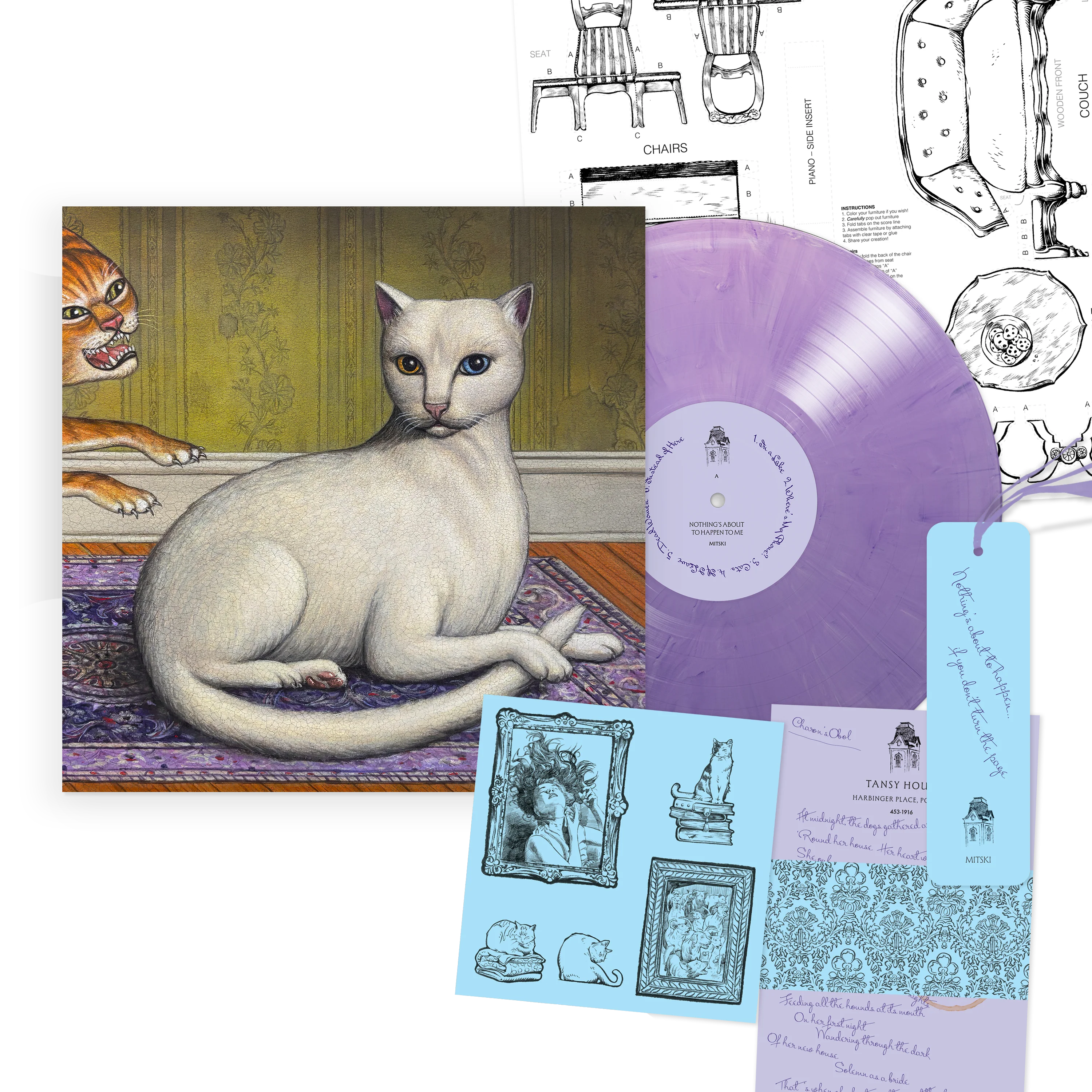 Nothing's About to Happen to Me Deluxe Lilac Vinyl LP