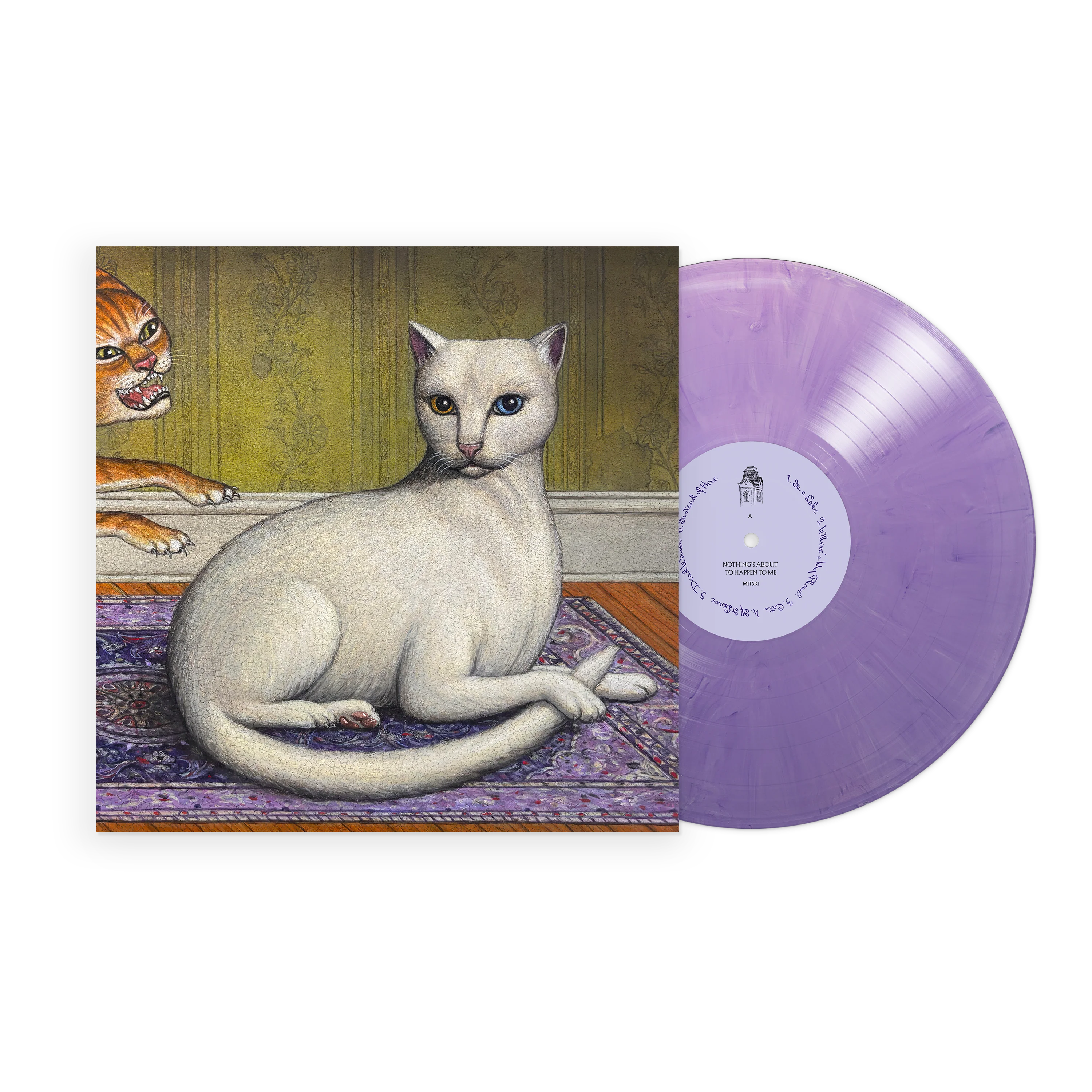 Nothing's About to Happen to Me Deluxe Lilac Vinyl LP - Image 2